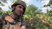 Soldados ucranianos não desanimam na linha frente