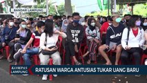 Antusias Ratusan Warga Tukar Uang Baru