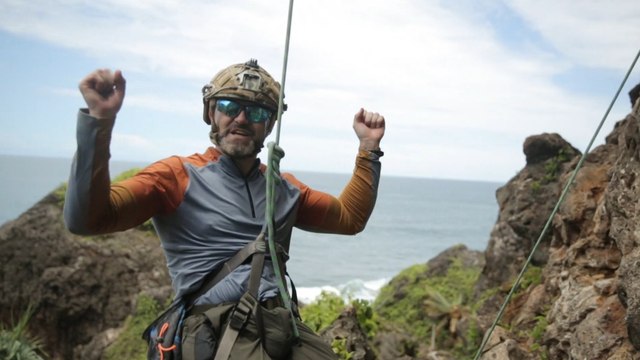 Spot Panjat Tebing Cantik di Pantai Siung, Lewat Jalur Kuda Laut