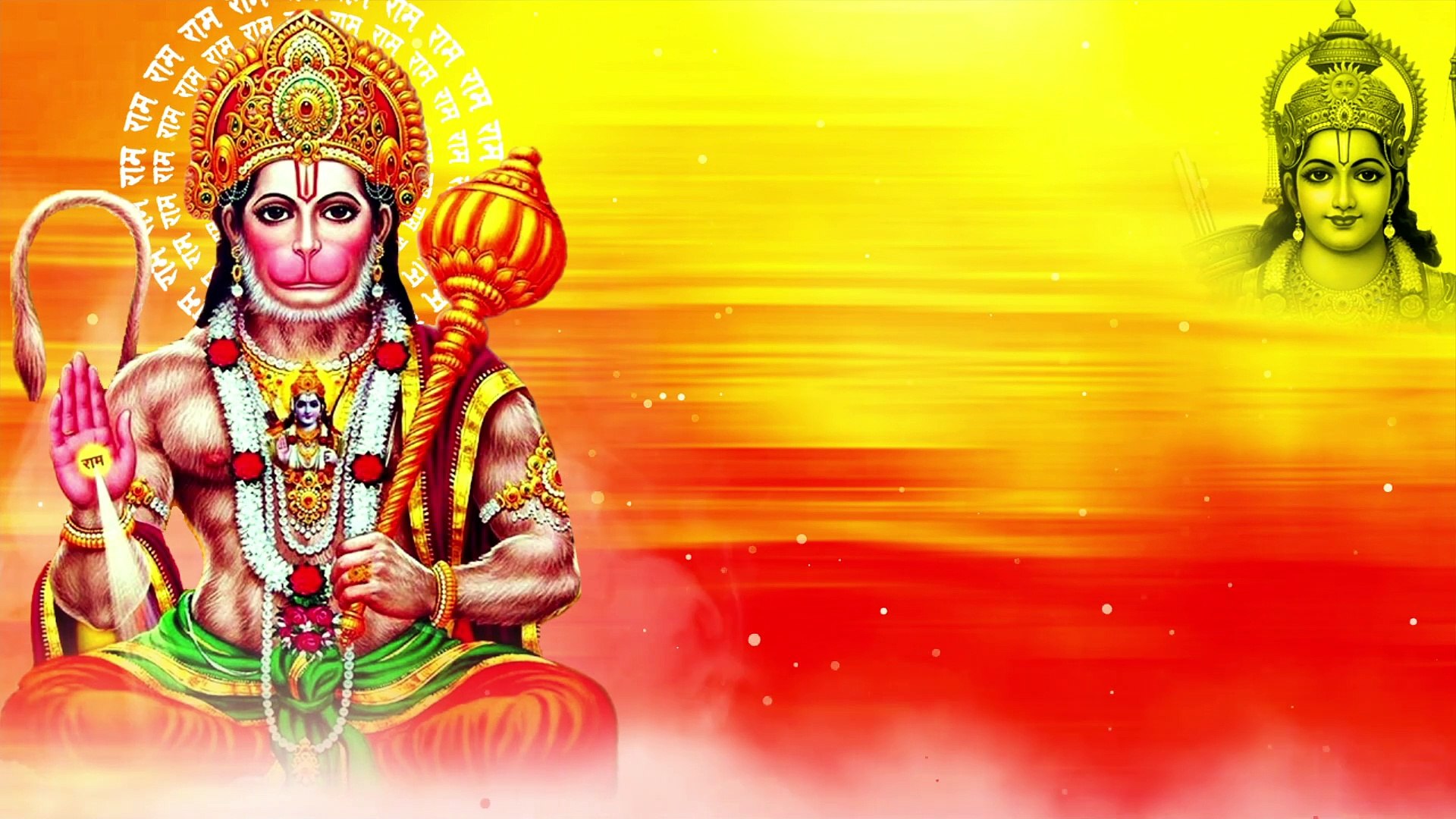 ⁣Hanuman Hd Background | Royalty Free Stock Footage | Hd Copyright Free Video | Free Animation Video