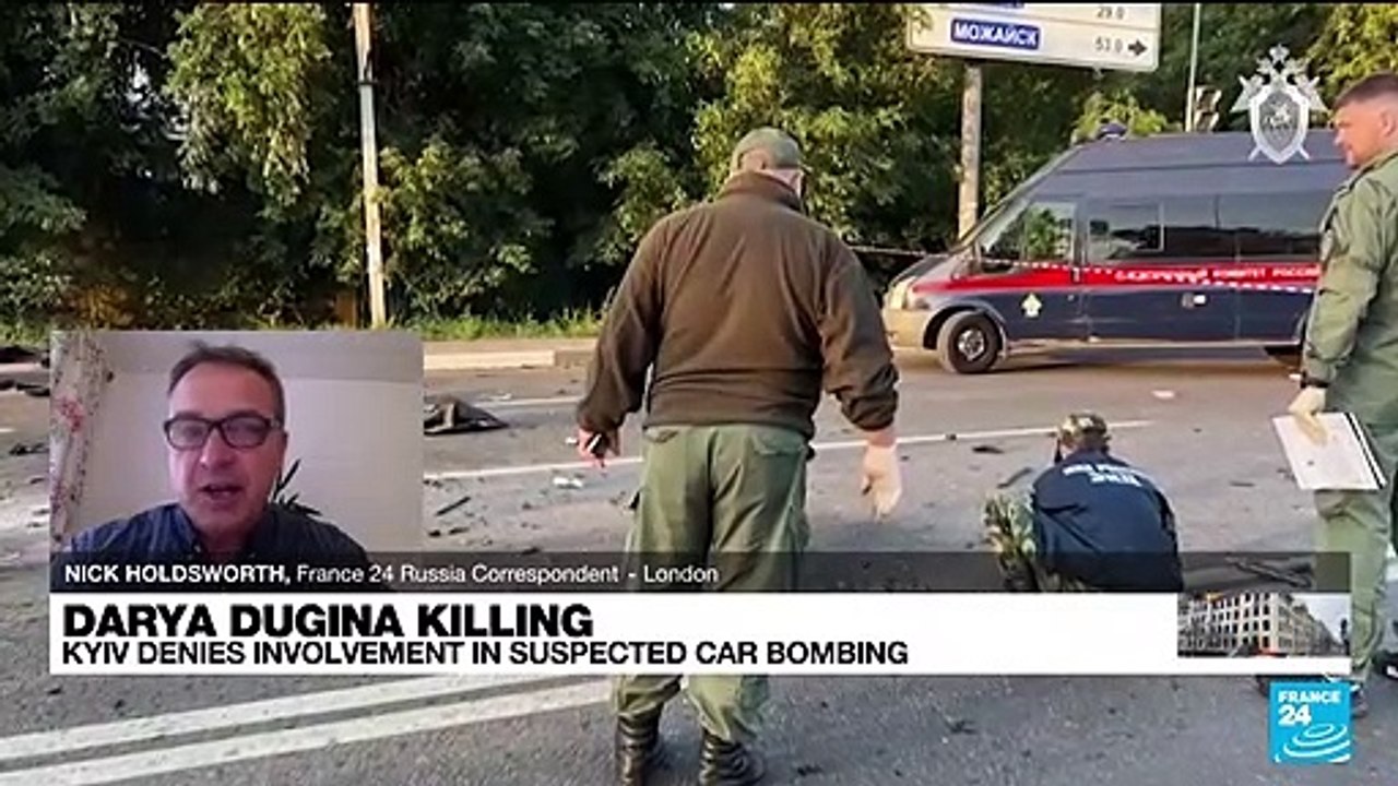 Darya Dugina killing: Kyiv denies involvement in suspected car bombing