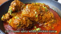 RECIPE-SPICY WHOLE CHICKEN CURRY RICE,EGG CURRY,COOKING & EATING,ASMR MUKBANG #spiceasmr
