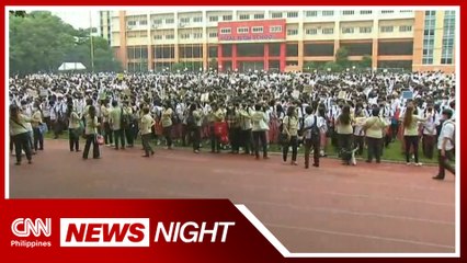 Pasig high school welcomes students for blended learning | News Night