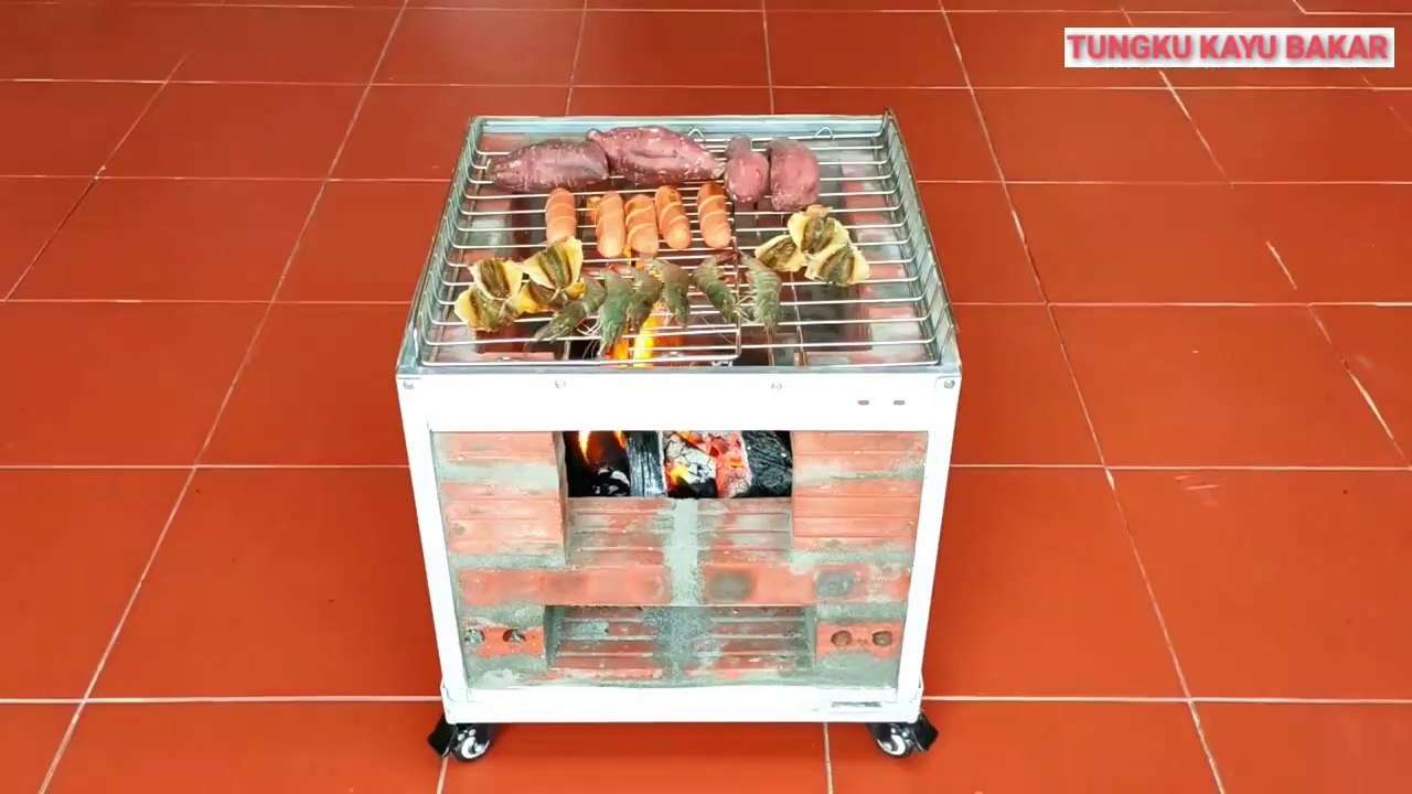 Tungku kayu bakar 41 || How to make firewood stove