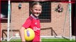 Nine-year-old Miley signs for Manchester United