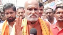 Pramod Muthalik starts signature campaign for permission to celebrate Ganesh Chaturthi at Idgah ground in Hubballi