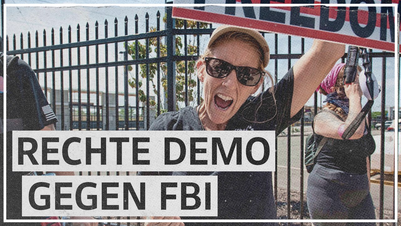Rechte Gruppen vor FBI-Gebäude: 'Wir müssen das FBI ersetzen'