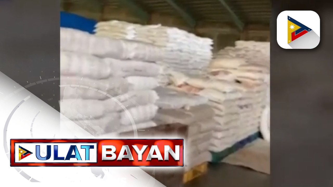 Tone-toneladang hinihinalang smuggled na asukal at bigas, natagpuan sa isang bodega sa Caloocan City