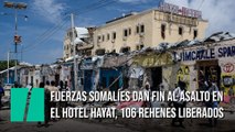 Policía y militares somalíes ponen fin al asalto del hotel 'Hayat' en la capital, por parte de milicianos yihadista