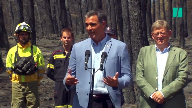 Pedro Sánchez, sobre los incendios: Declarar como zona catastrófica todos aquellos territorios asolados por los incendios