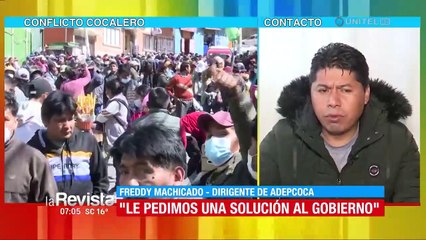 "Quieren utilizar Adepcoca para un interés político", dice dirigente orgánico de los Yungas