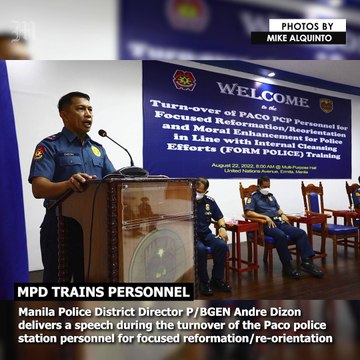 MPD trains personnel