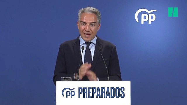 Elías Bendodo: Si Sánchez quiere ganar las próximas elecciones [...] tiene que meter más goles que nosotros