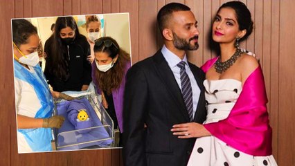 First Pictures Of Sonam Kapoor’s Baby From Hospital Are OUT!