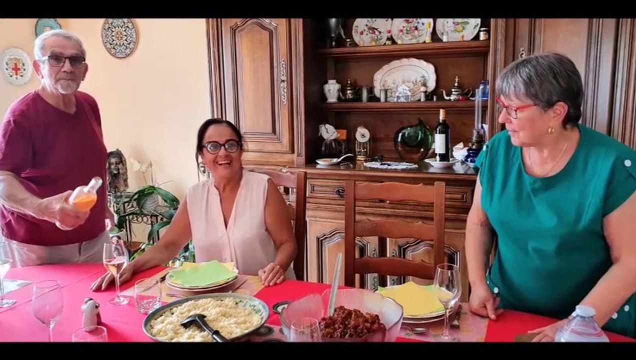 Le 18 Août 2022 chez Anne Marie et Jean Pierre...