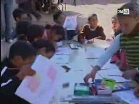 Bibleotheque mobile a el Hajeb Maroc