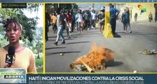 Pueblo haitiano conmemora levantamiento de esclavos con protestas sociales