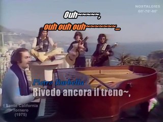 I Santo California_Tornerò (Clip 1974)karaoké