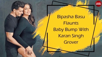 Bipasha Basu Flaunts Baby Bump With Karan Singh Grover  | Bollywood Gupshup ​