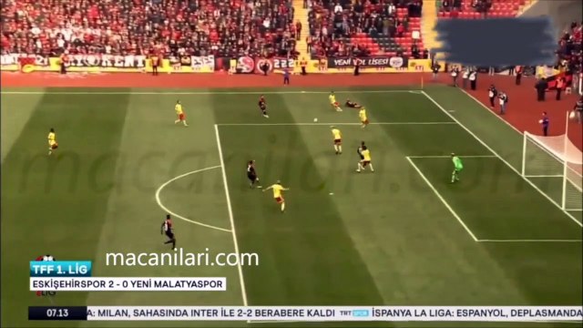 Eskişehirspor 2-0 Yeni Malatyaspor [HD] 20.11.2016 - 2016-2017 Turkish 1st League Matchday 11