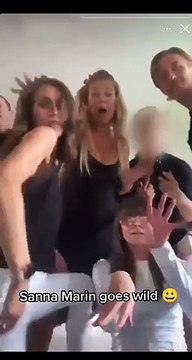 Finnish Prime Minister Sanna Marin Partying
