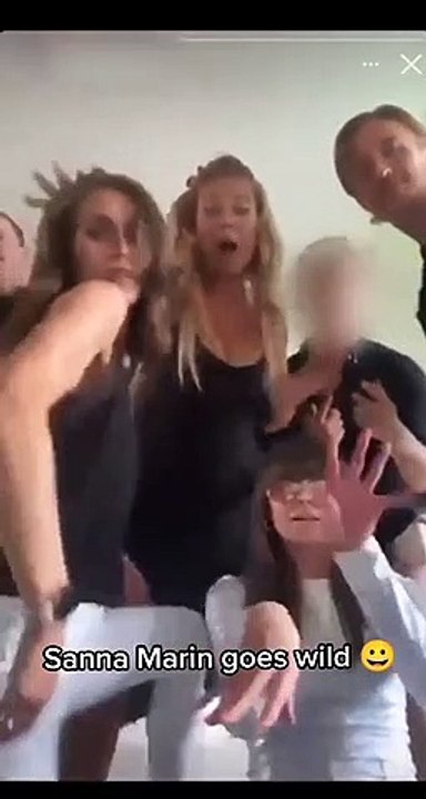 Finnish Prime Minister Sanna Marin Partying