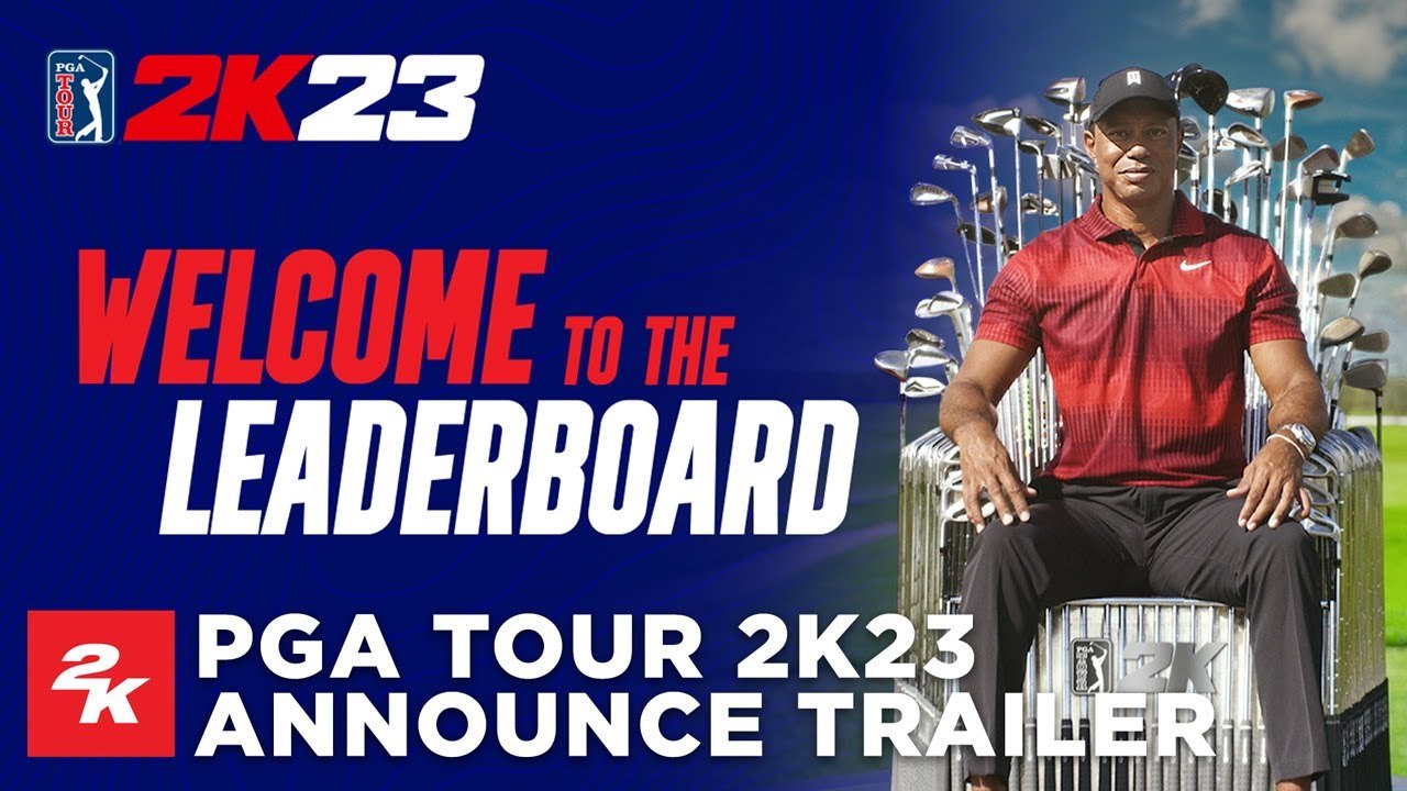Tráiler de anuncio y fecha de PGA Tour 2K23, de nuevo con Tiger Woods en portada