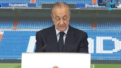 Florentino: «Nunca pensé que este día iba a llegar, siempre recordaré tus 20 minutos en Dortmund»