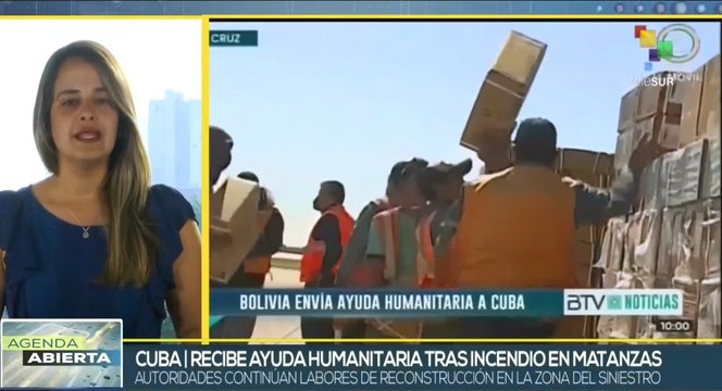 Cuba recibe muestras de solidaridad internacional ante siniestro en Matanzas