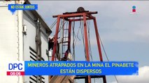 Mineros atrapados en la mina El Pinabete están dispersos: experto
