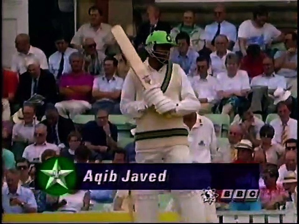 1992 England v Pakistan 5th Test Day 3 Aug 8th at The Oval 1992