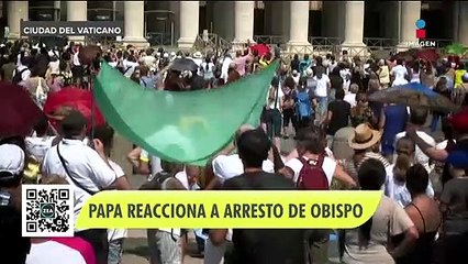 Papa Francisco expresa su preocupación por el arresto del obispo Rolando Álvarez