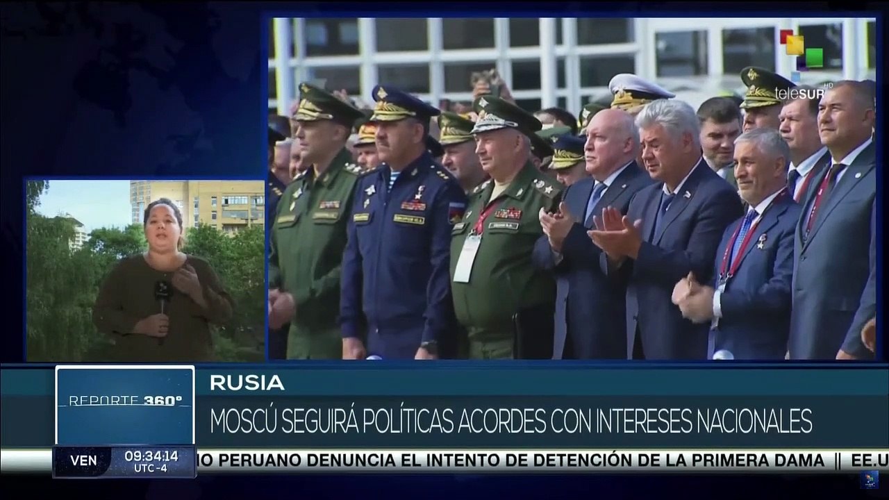Reporte 360° 22-08: Moscú seguirá políticas acordes con sus intereses nacionales
