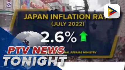 Japan’s inflation accelerates to 2.6% in July, fastest since 2014