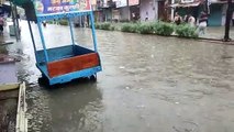 टोंक में बाढ़ के हालात, बाजार बने दरिया, कॉलोनिया हुई जलमग्न