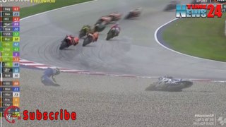 MotoGP Crash | Spanish rider Joan Mir flies off in horror crash in Austria GP