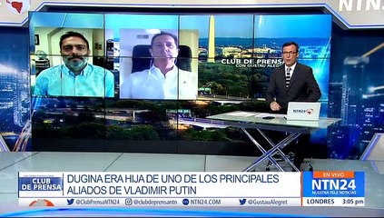 ¿Cómo impacta la muerte de Darya Duguina en la guerra entre Rusia y Ucrania? Analistas hablan en NTN24