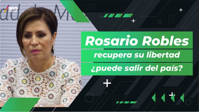 Rosario Robles sale de Santa Martha Acatitla, ¿puede salir del país?