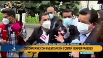Yenifer Paredes: Alejandro Salas está en contra de  la investigación a la cuñada del presidente Castillo