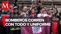 Así se vivió la primera Gran Carrera del Cuerpo de Bomberos de la CdMx
