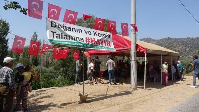 Son dakika haberleri | JES'E KARŞI OLAN MAHALLELİ ÇADIR KURDU; JANDARMA ÖNLEM ALDI