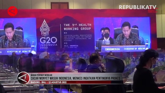 Cegah Penularan Cacar Monyet, Menkes Imbau Perketat Prokes