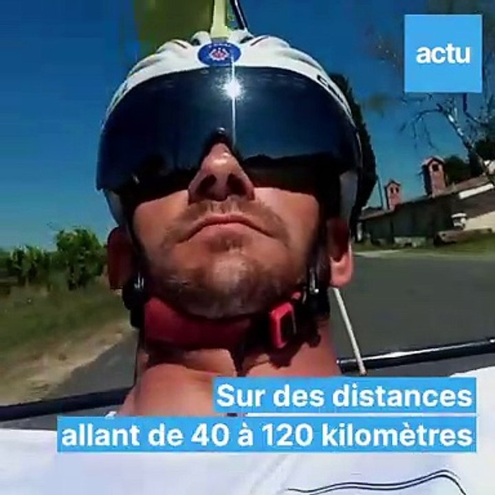 Handicap : le vélo peu ordinaire de Sébastien Pradalier, sportif et paraplégique