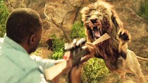 Idris Elba se fait attaquer par un lion