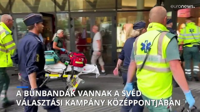 A bevándorló hátterű bűnbandák vannak a svéd választási kampány középpontjában
