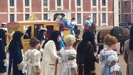 Balade théâtralisée à la citadelle d'Arras -  Arrivée du Roi