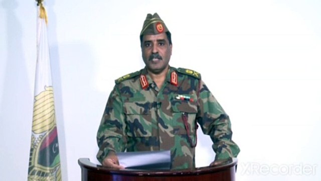 الجيش الليبي يعلن إسقاط طائرة مسيرة قرب أحد المعسكرات غرب بنغازي