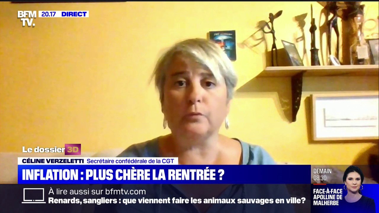 Céline Verzeletti (CGT): "La première chose à exiger, c'est la revalorisation de tous les salaires"