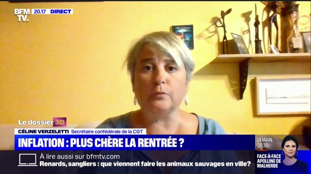 Céline Verzeletti (CGT): La première chose à exiger, c'est la revalorisation de tous les salaires