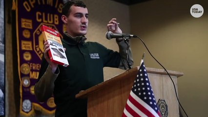 Former foster youth turned advocate becomes Muncie Smile Man